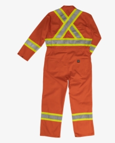 Tough Duck Mens Lined Bib Safety Overall Solid Orange - Pajamas, HD Png Download, Transparent PNG