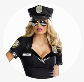 Police Officer Halloween Costume , Png Download - Woman Police Costume, Transparent Png, Transparent PNG