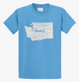 White Wa State Home Shirt - T Shirt, HD Png Download, Transparent PNG