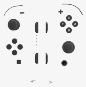 Nintendo Joy Cons Painted - Nintendo Switch Joy Con White, HD Png Download, Transparent PNG