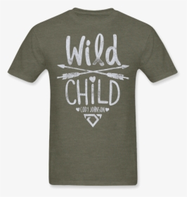 Wild Child Military Green Youth Shirt   Title Wild - Active Shirt, HD Png Download, Transparent PNG