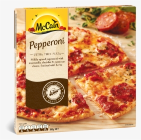 Mccain Thin Crust Pepperoni Pizza, HD Png Download, Transparent PNG