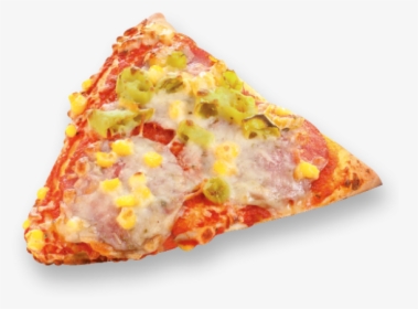 Salami Pizza Slice - Pizza Salami Png Slice, Transparent Png, Transparent PNG