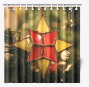 Vintage Christmas Ornament Shower Curtain 72 X72 - Shower Curtain, HD Png Download, Transparent PNG