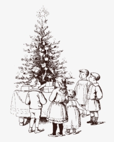 🎄 #christmas #vintage #christmastree #newyear #children #retro - Illustration, HD Png Download, Transparent PNG