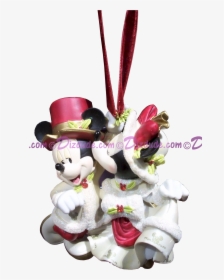 Disney Mickey Mouse And Minnie Mouse Hanging Ornament - Figurine, HD Png Download, Transparent PNG
