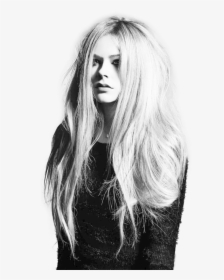 Avril Lavigne And Black And White Image - Avril Lavigne, HD Png Download, Transparent PNG