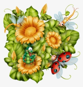 Bug Art, Cute Clipart, Love Bugs, Digital Image, Printable - Clip Art, HD Png Download, Transparent PNG