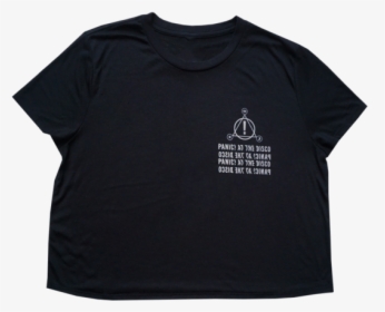 Black Stacked Wave Logo Crop - Active Shirt, HD Png Download, Transparent PNG