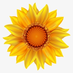 Banner Royalty Free Library Flower Clipart Transparent - Yellow Flower Png, Png Download, Transparent PNG