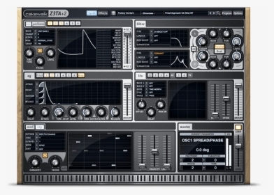 Waveshaping Synth - Z3ta 2, HD Png Download, Transparent PNG