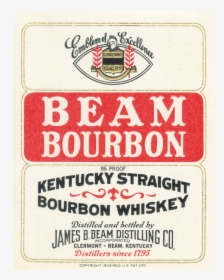 Jim Beam Logo Png - Label, Transparent Png, Transparent PNG