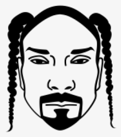 Line Wall Art Metal Decor Portrait Of Snoop Dog - Snoop Dogg Icon Png, Transparent Png, Transparent PNG