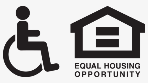 Fair Housing And Handicap Logo - Fair Housing And Ada Logo, HD Png Download, Transparent PNG