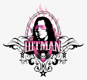 Bret Hart Clipart , Png Download - Logo Bret The Hitman Hart, Transparent Png, Transparent PNG