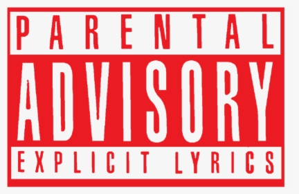 #parental #advisory #explicit #content #lyrics #music - Red Parental Advisory Png, Transparent Png, Transparent PNG