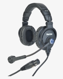 Cc-400 Double Ear Headset - Clear Com Headset, HD Png Download, Transparent PNG