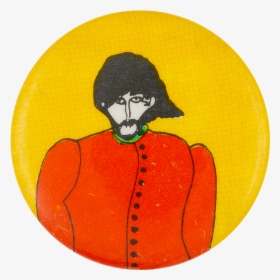 George Harrison Yellow Submarine Music Button Museum - Creative Arts, HD Png Download, Transparent PNG