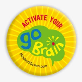 Go Brain Buttons - Circle, HD Png Download, Transparent PNG