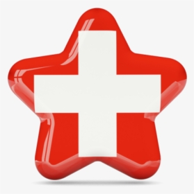Download Flag Icon Of Switzerland At Png Format - Star Icon Chile, Transparent Png, Transparent PNG