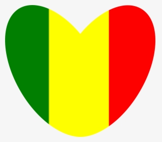 Red Yellow And Green Heart, HD Png Download, Transparent PNG