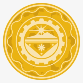 Pretty Coin, Golden Clip Arts - Transparent Background Coin Cartoon, HD Png Download, Transparent PNG