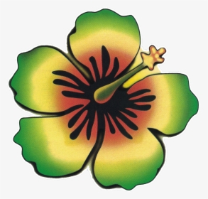 Rasta Window Stickers Peace - Rasta Flower Png, Transparent Png, Transparent PNG