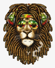 Clip Art Rasta Lion Picture - Siberian Tiger, HD Png Download, Transparent PNG
