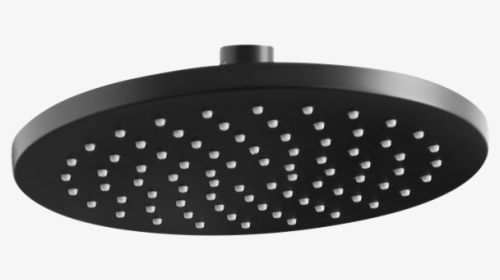 Shower Head Png Black And White - Matte Black Rain Shower Head, Transparent Png, Transparent PNG