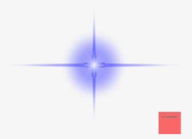 Bright Star Png - Bright Blue Star Transparent, Png Download, Transparent PNG