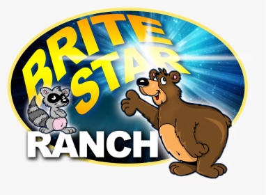 Bright Star Ranch Logo - Cartoon, HD Png Download, Transparent PNG