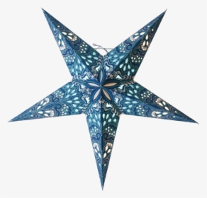 Paper Star Bright - Star Lantern Blue, HD Png Download, Transparent PNG
