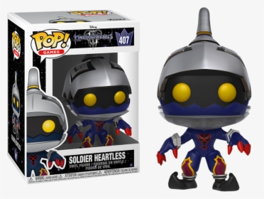 Soldier Heartless Funko Pop - Funko Pop Soldier Heartless, HD Png Download, Transparent PNG