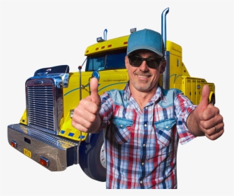Quick Stress Free Competitive Quote - Semi Truck Driver Png, Transparent Png, Transparent PNG
