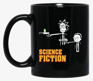 Science Fiction Rick And Morty Pulp Fiction Mugs - Rick And Morty Sci Fi, HD Png Download, Transparent PNG