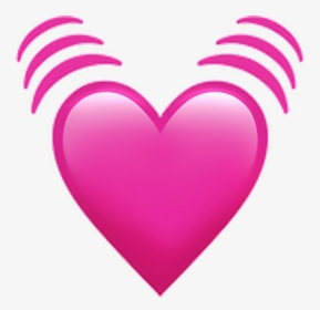 Beating Pink Heart Emoji, HD Png Download, Transparent PNG