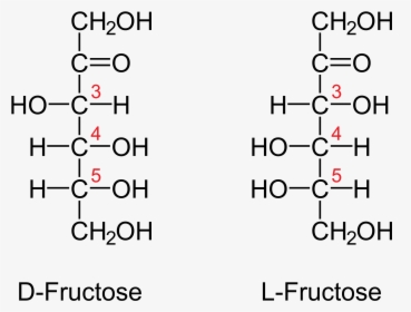 Https - //upload - Wikimedia - Org/ - D Fructose Vs Fructose, HD Png Download, Transparent PNG