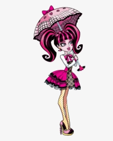 Monster High Draculaura Doll Barbie Frankie Stein - Monster High Draculaura Umbrella, HD Png Download, Transparent PNG