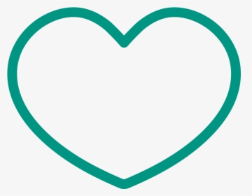 Heat Clipart Small Heart - Teal Green Heart, HD Png Download, Transparent PNG