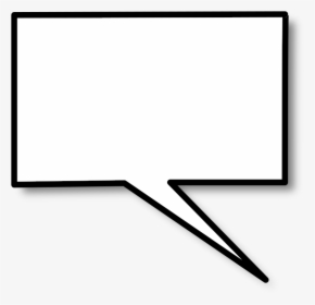 Line,callout,speech Balloon - Transparent Background Word Bubble, HD Png Download, Transparent PNG
