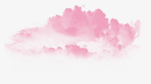 #cloud #clouds Uds #nubes #nube #pinktumblr #pink #stickerspopulares - Pink Cloud Transparent Background, HD Png Download, Transparent PNG