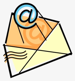 Vector Illustration Of Internet Electronic Mail Email - Mail, HD Png Download, Transparent PNG