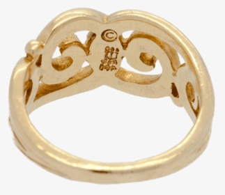 James Avery 14k Yellow Gold Gentle Wave Swirl Ring - Body Jewelry, HD Png Download, Transparent PNG