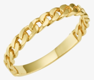 Gold Swirl Ring - Cross Rosary Ring Gold, HD Png Download, Transparent PNG