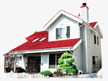 House With Red Roof, HD Png Download, Transparent PNG