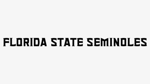 Florida State Seminoles - Florida State Font, HD Png Download, Transparent PNG