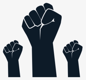 Transparent Fists Png - Silhouette, Png Download, Transparent PNG