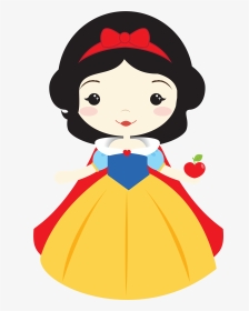 Transparent Snow White Apple Png - Cute Snow White Png, Png Download, Transparent PNG