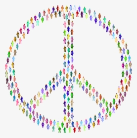 Prismatic People For Peace Mark Ii 5 Clip Arts - Art Drawing Symbols Of Love, HD Png Download, Transparent PNG