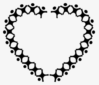 This Free Icons Png Design Of Abstract People Heart - Heart With People Png, Transparent Png, Transparent PNG